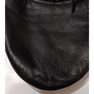Capezio Womens 9M Black Ballet Shoes Used Made in Brazil Leather Upper